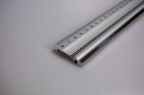 Alu-Lineal 500mm mit Stahlkante