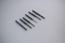 VHM-Fräser 2mm, diamantverzahnt, Nutzlänge 12mm