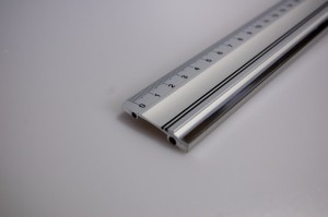 Alu-Lineal 300mm mit Stahlkante