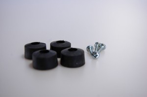 Gummifüße incl. Schrauben