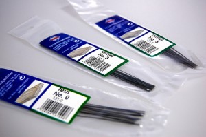 Laubsägeblätter für Holz und Kunststoff, Stärke 1