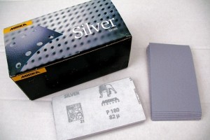 Schleifbogen P320 70x125mm GRIP, 1 Packung