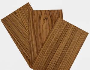 Schlagplatte Zebrano 3mm, 500x300mm