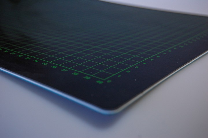 Schneidematte grün-schwarz, 600x450mm